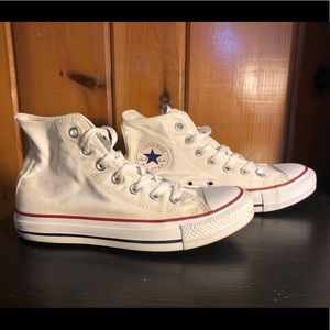 Converse White Chuck Taylor High Tops